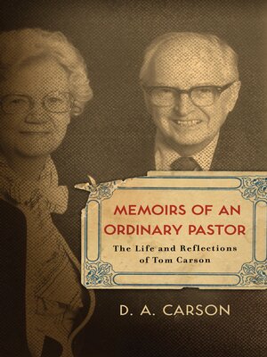 cover image of Memoirs of an Ordinary Pastor